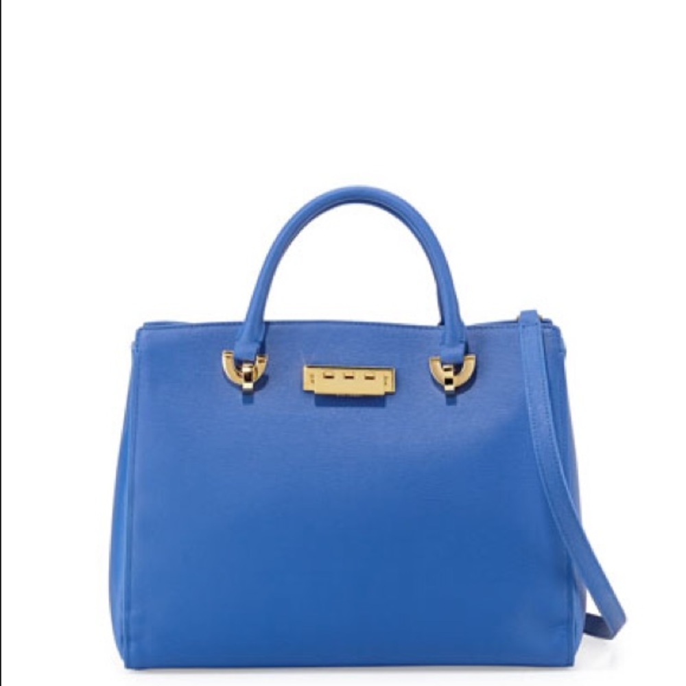 Zac by Zac Posen Eartha Saffiano Leather Satchel